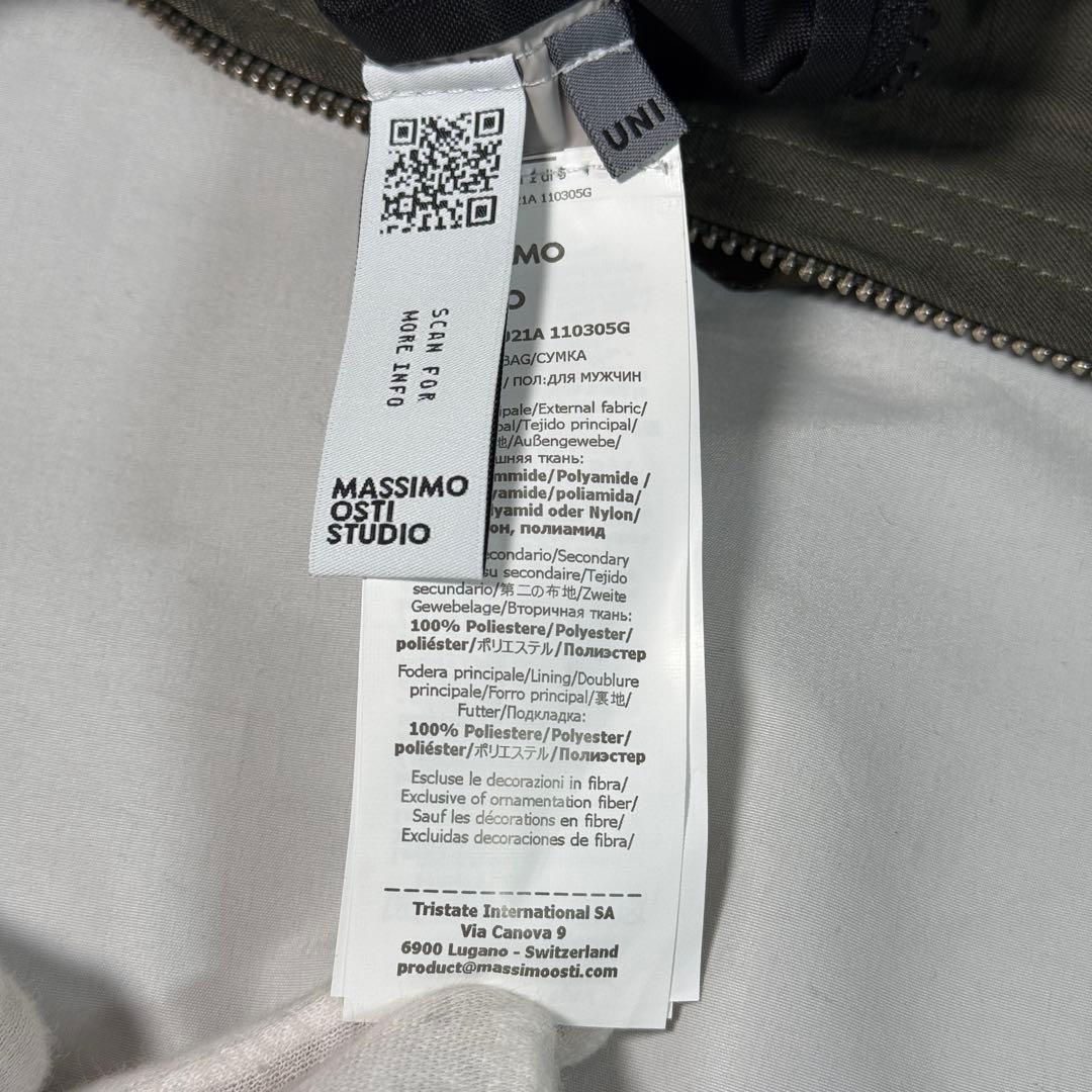 【なかむ着用】Massimo Osti Studio トートバッグ オリーブ