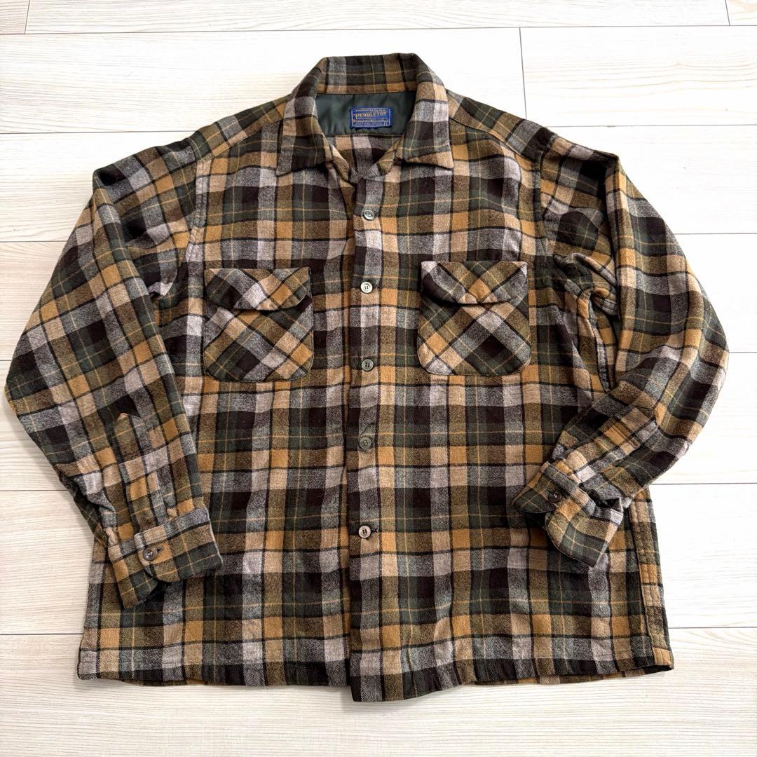 男*a様 超希少　50's ペンドルトン　PENDLETON 開襟　ウール　オー