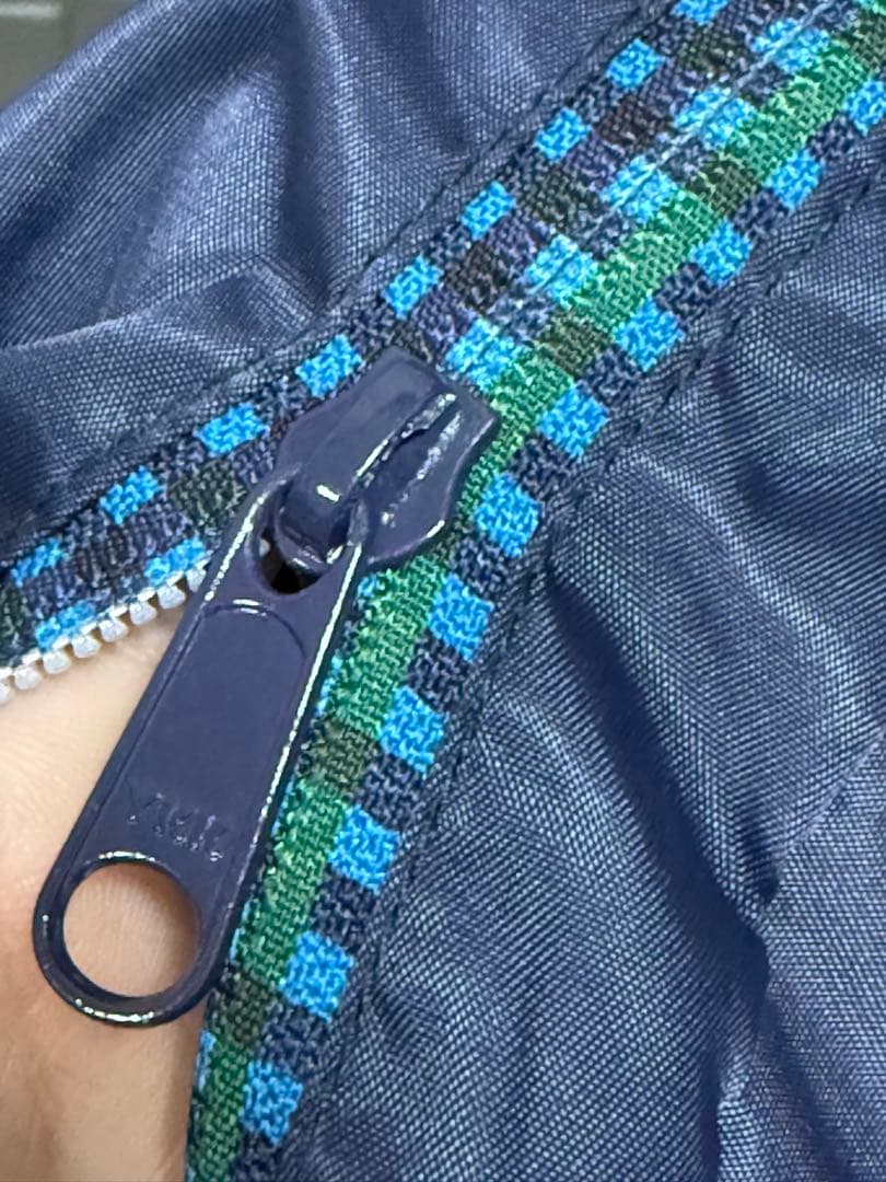 美品、familiar リュックサック (M) ネイビー