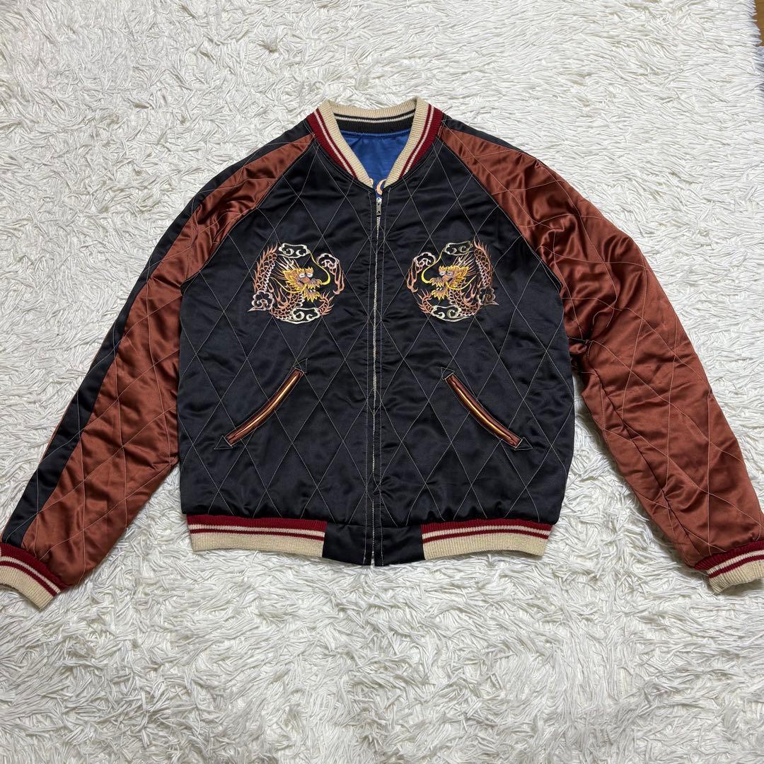90s M品番 テーラー東洋 スーベニアジャケット サイズL 古着 希少アイテム