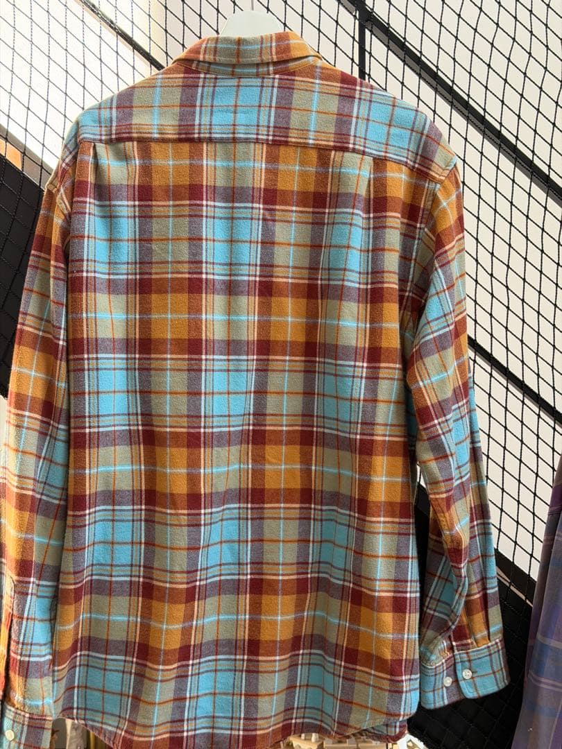 supreme☆22FW☆Plaid Flannel Shirt☆XL☆Rust