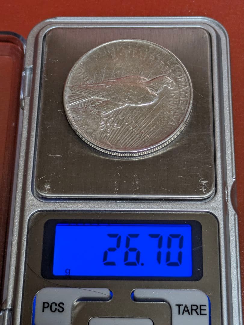 ピースダラー 1ドル 銀貨　おまけ2枚