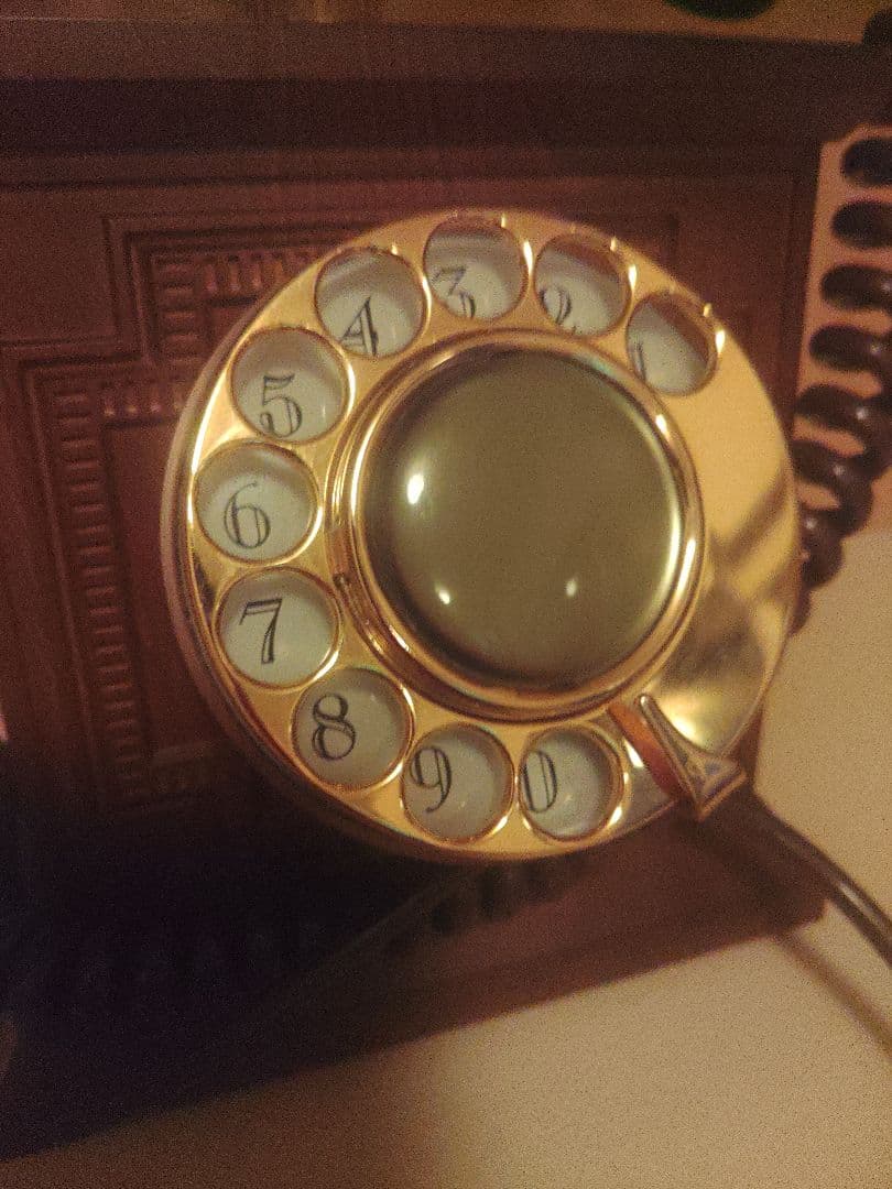 【お洒落な受話器】アンティーク テレフォン / 電話