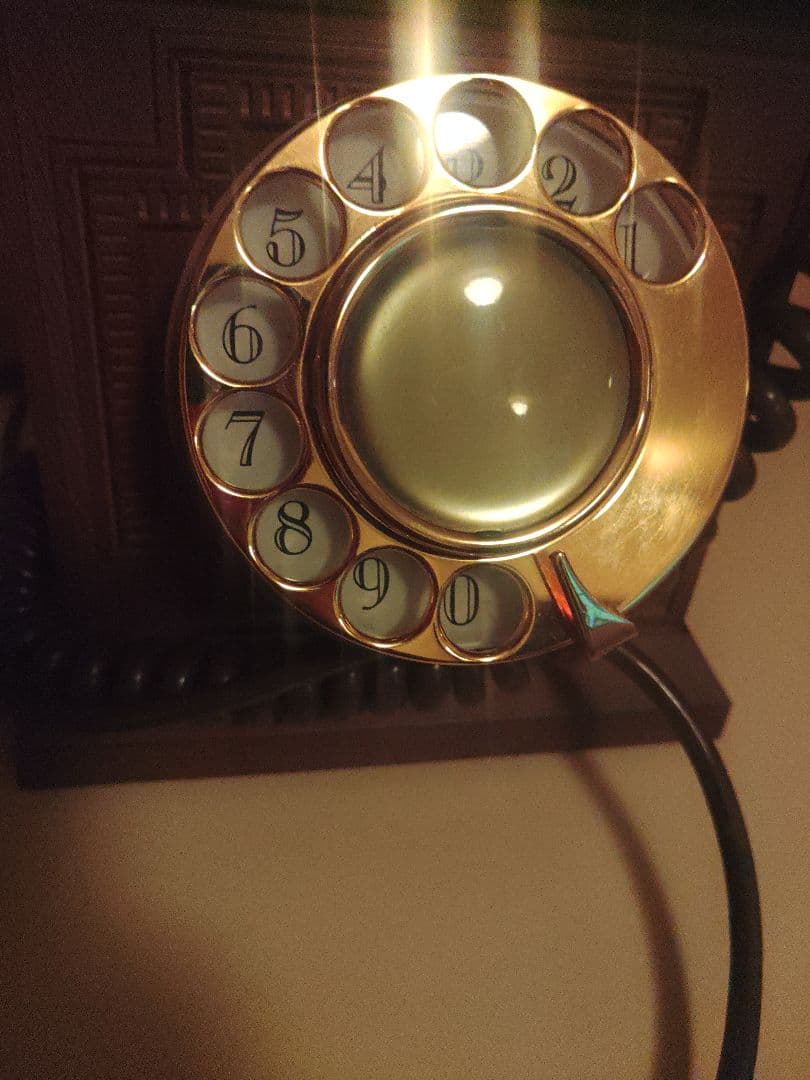 【お洒落な受話器】アンティーク テレフォン / 電話