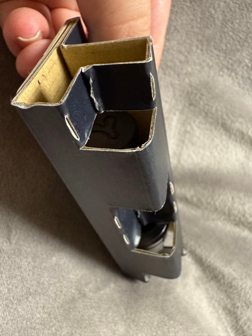 [開封済み未使用品]46WORKS ブラック サイドミラー　鏡面小タイプ