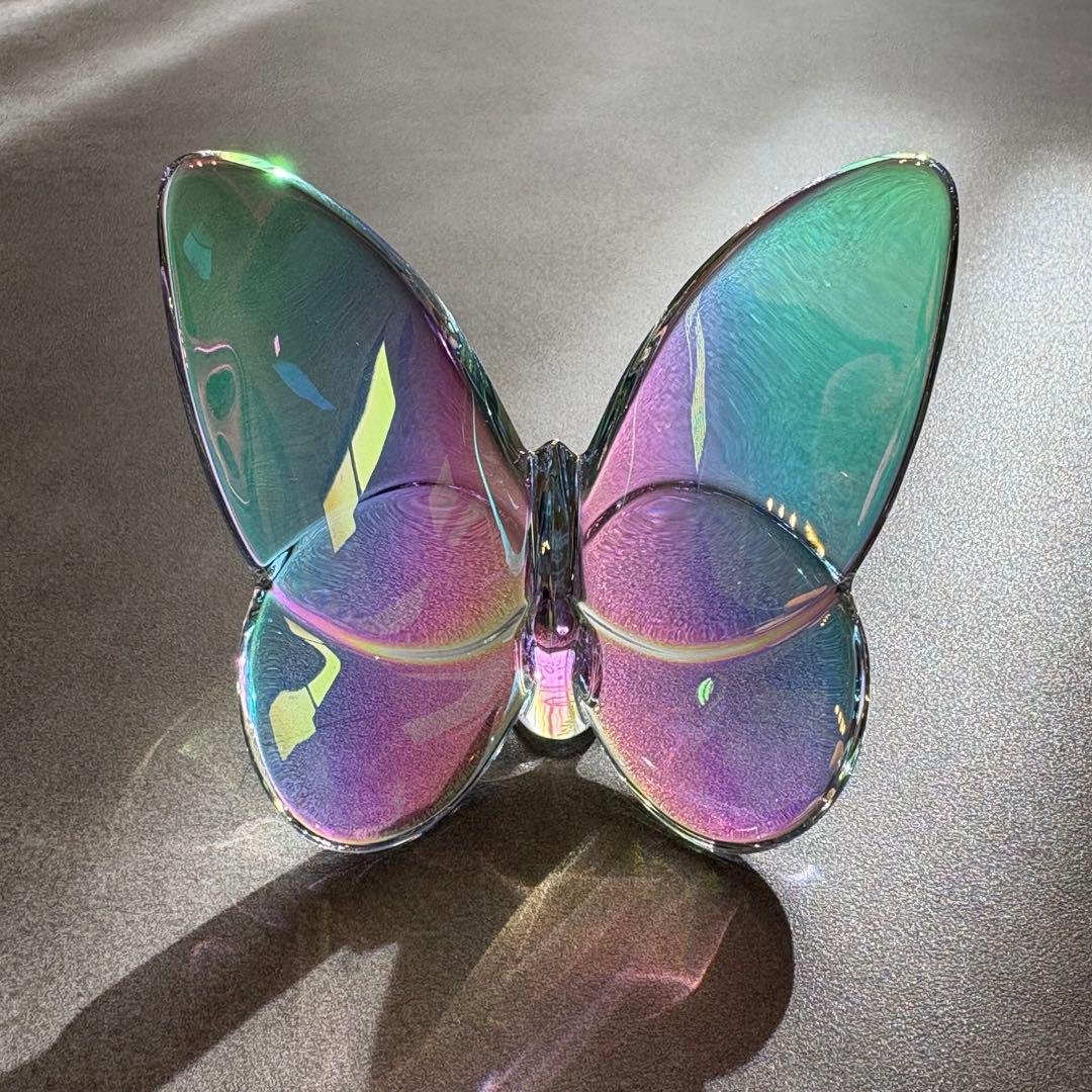 最終値下げ　baccarat　バカラ　ラッキーバタフライ イリゼクリア