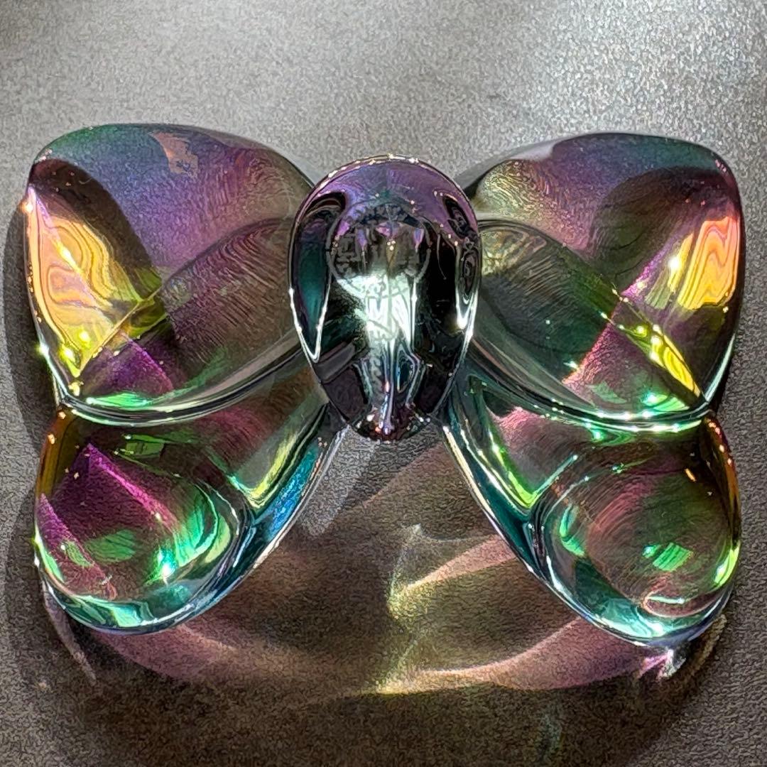 最終値下げ　baccarat　バカラ　ラッキーバタフライ イリゼクリア