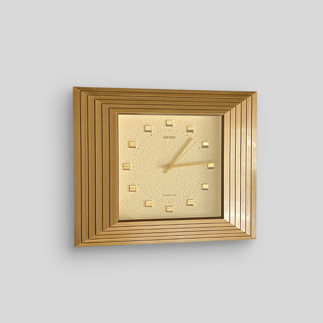 1970s【SEIKO】ミッドセンチュリー ヴィンテージ 掛け時計 クロック