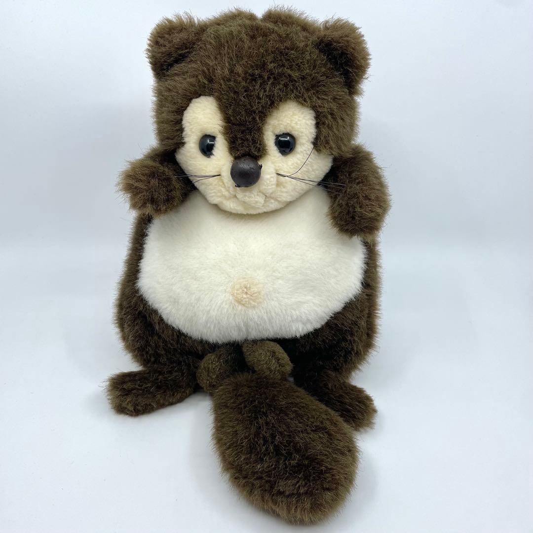 ファースト社　たぬき たま吉 玉吉 タマキチ　ぬいぐるみ　レトロ 当時物