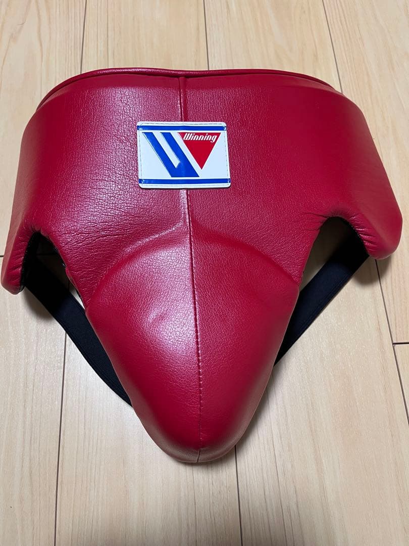 Winning ボクシングサポーター M レッド ファールカップ