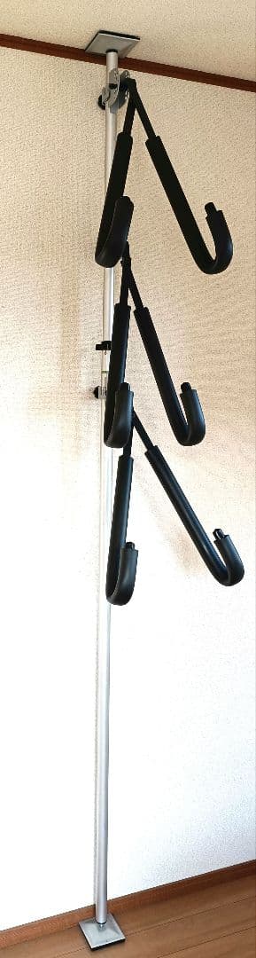 サーフボードラック 突っ張り式 3フック