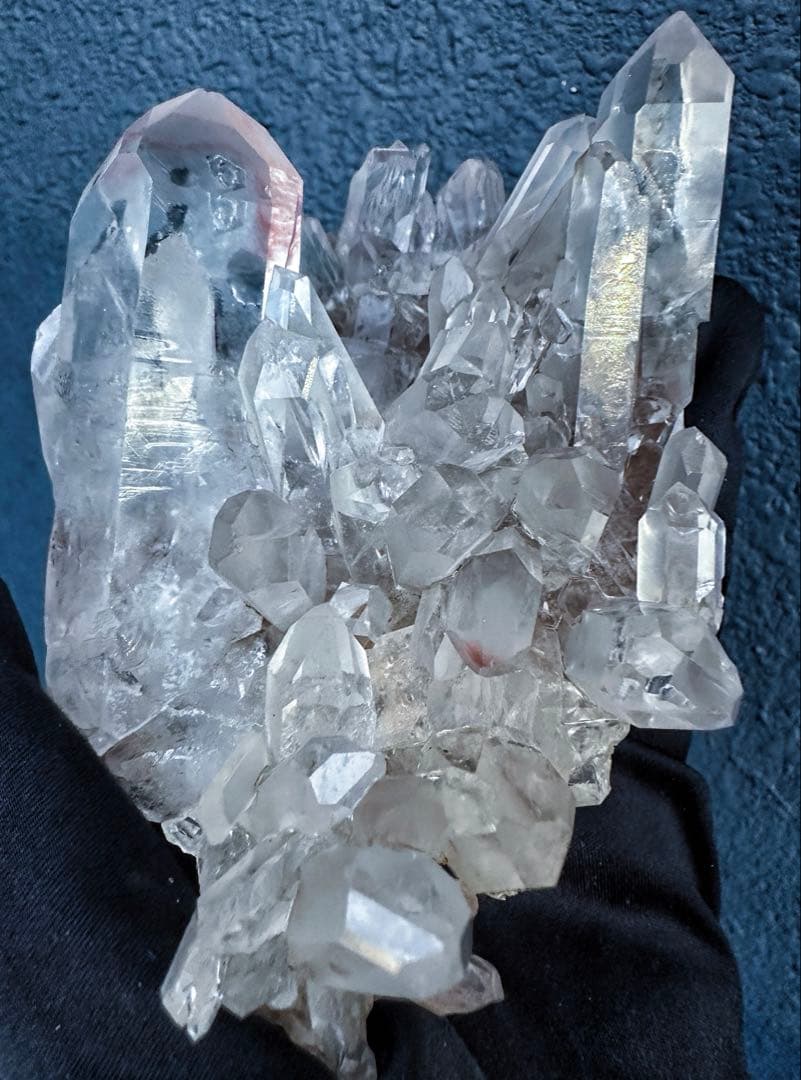 爆レア❗️高透明度❗浄化❗️超強いパワーキラキラ☆ヒマラヤクラスター天然石A1312