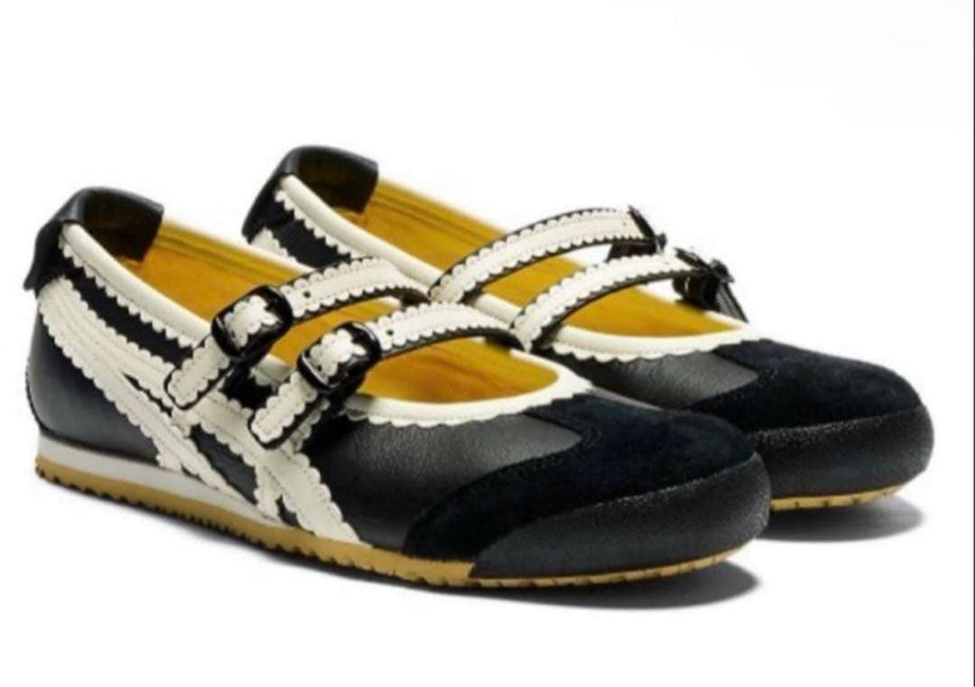 T*n様 23cmオニツカタイガー ウィメンズ メキシコ66 TGRS ブラック