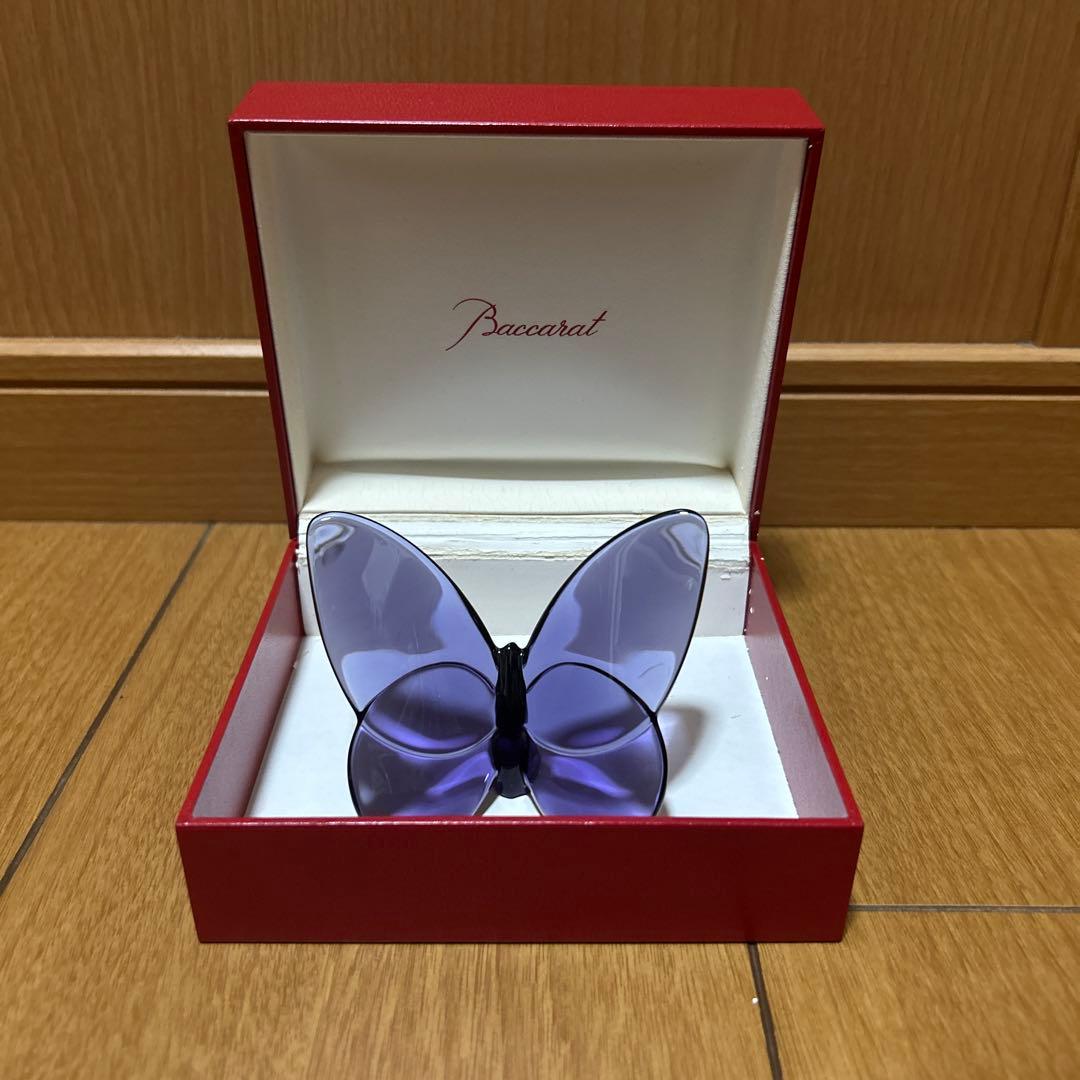 バカラ蝶 ラッキーバタフライ パープル