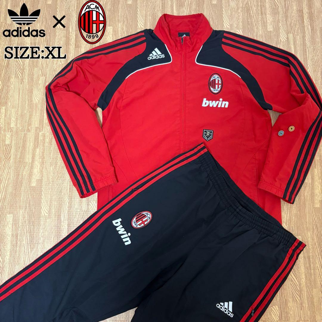 adidas 07/08 ACミラン アンセムジャケット トラックジャケット