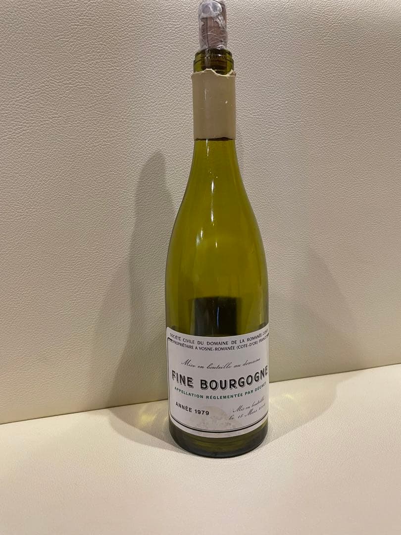 空瓶1976年DRCフィーヌドブルゴーニュ　（ドメーヌ・ド・ラ・ロマネ・コンティ