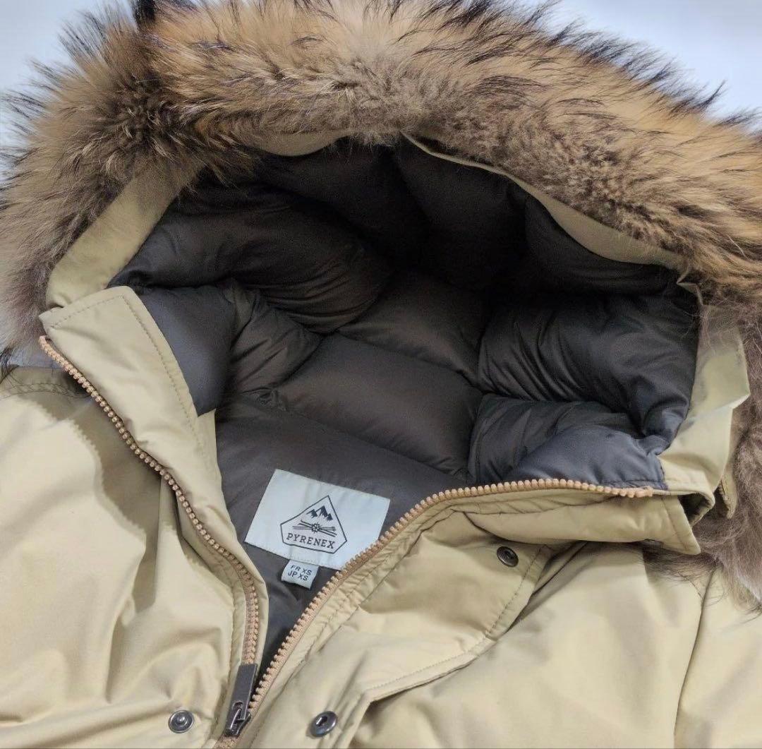 PYRENEX アヌシー　XS BEAMS 特注 ベージュ レディースM お値引