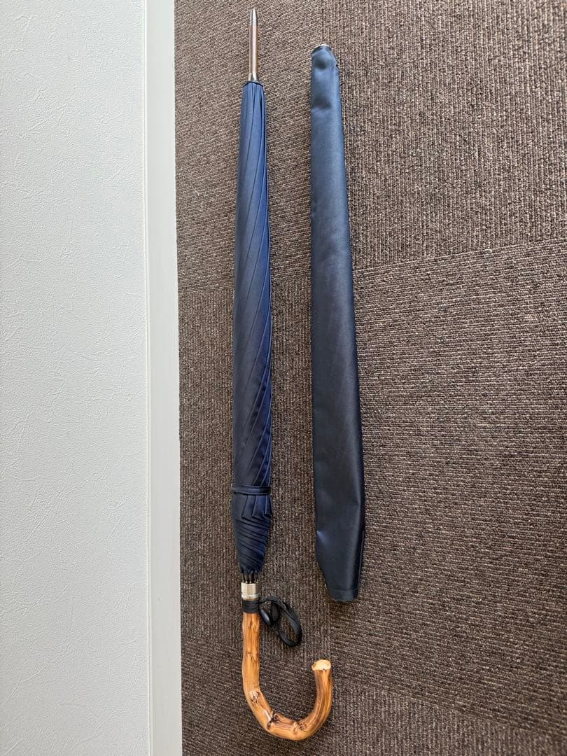 未使用　トンボ洋傘前原光榮商店　紳士用　ネイビー