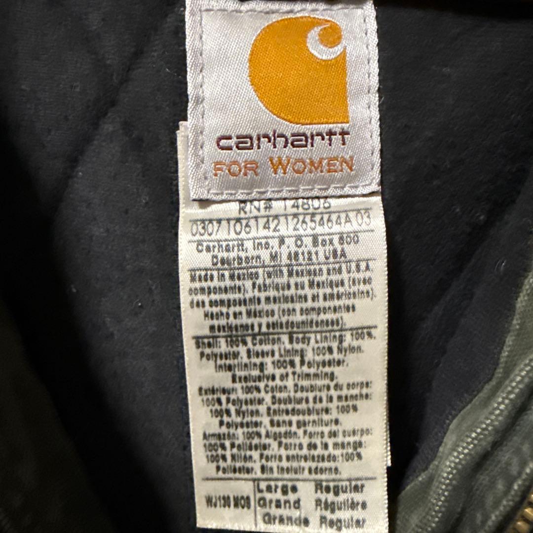 carhartt ダックジャケット　モスグリーン