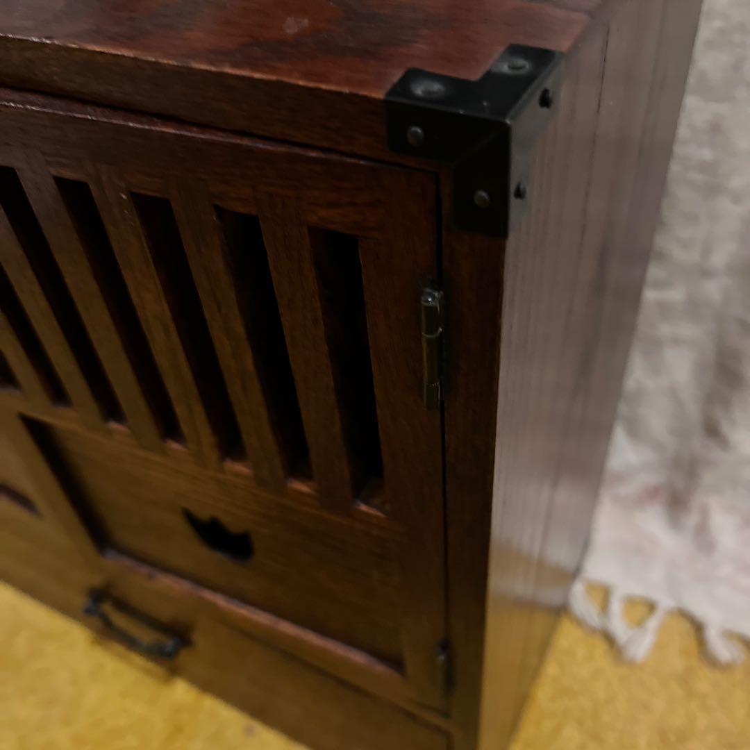 昭和家具　美品　木製小引き出し　アンティーク
