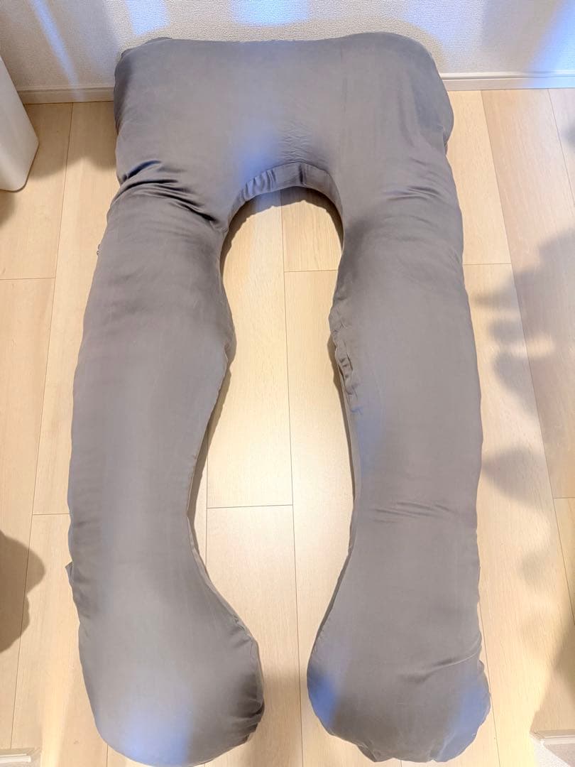 ハグモッチプレミアム グレー抱き枕