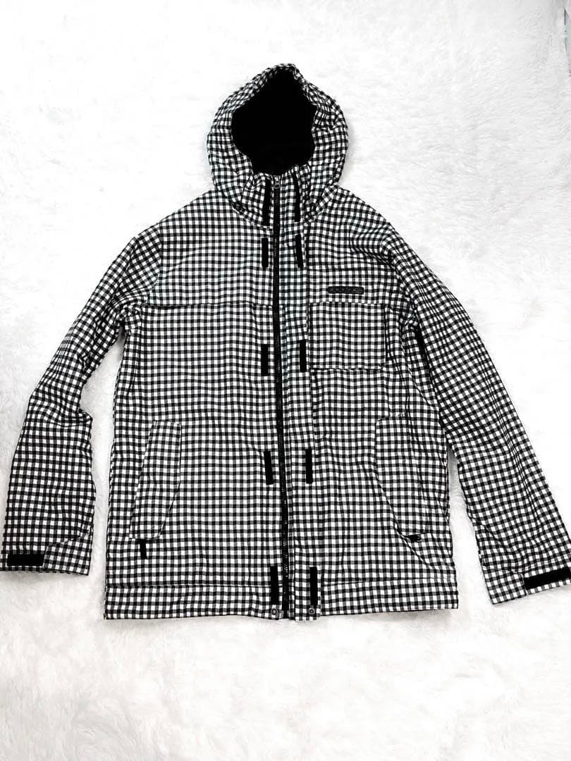 ばろん　美品BURTONスノーボードウェアLサイズ　ブラックウォッチ柄