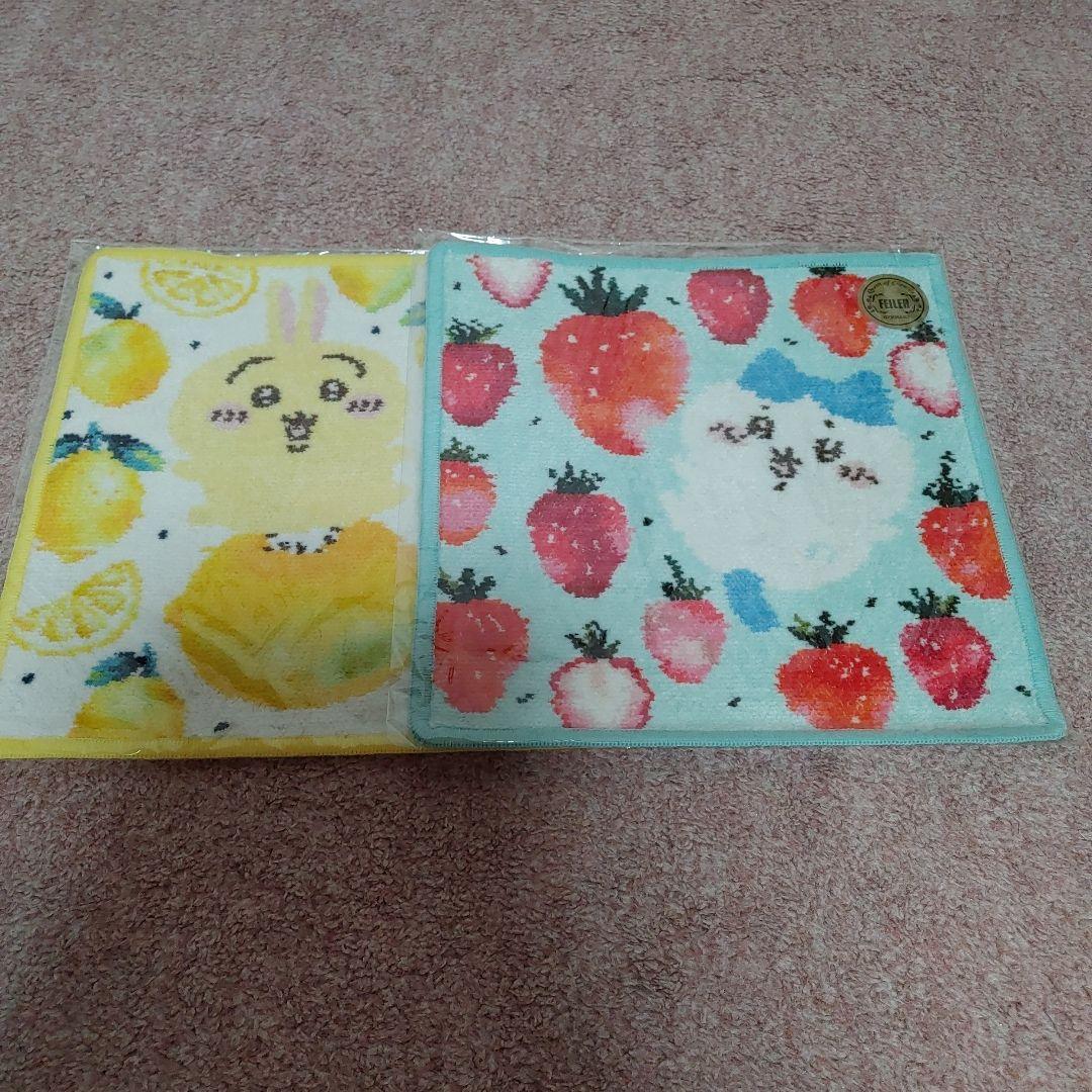 フェイラーちいかわ　 タオルハンカチ2枚セット