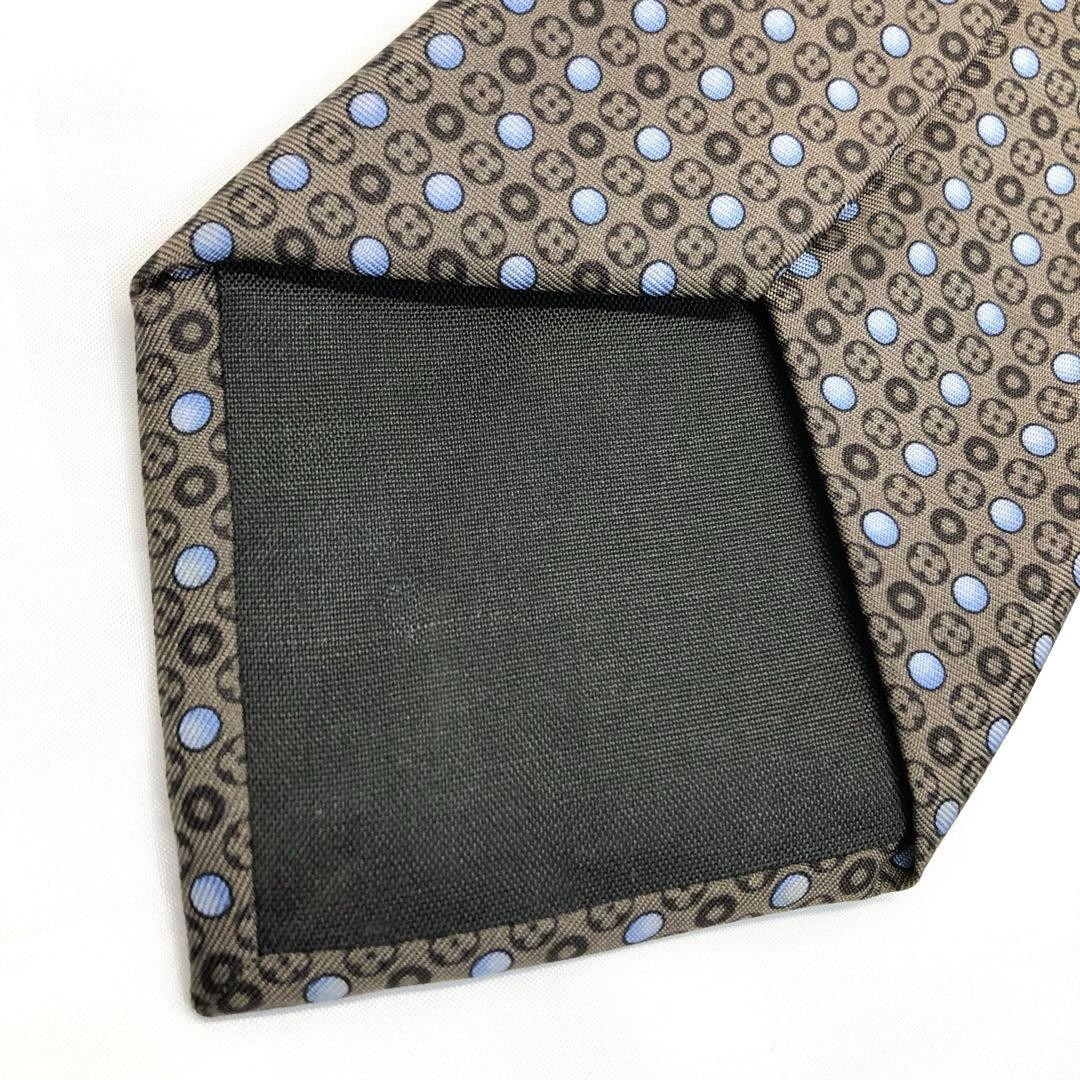 【極美品✨】LOUIS VUITTON ルイヴィトン ネクタイ　ブラウン