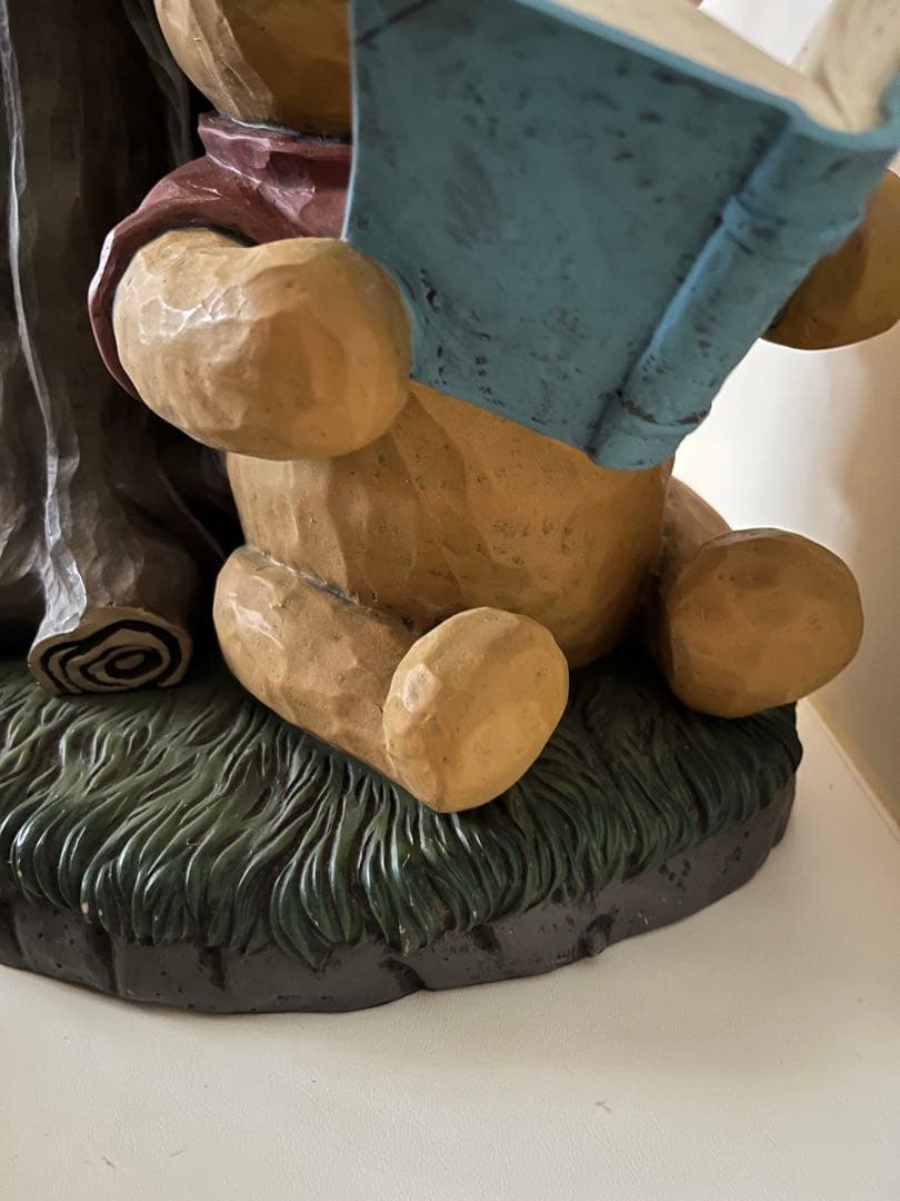 【Disney】プーさん ピグレット　陶磁器　スタンドライト　照明　キャラクター