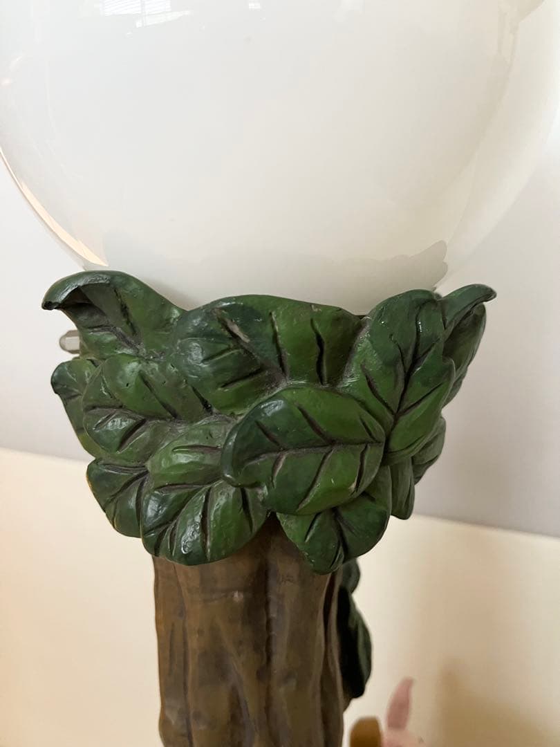 【Disney】プーさん ピグレット　陶磁器　スタンドライト　照明　キャラクター