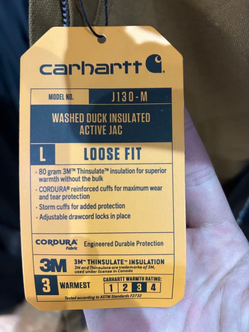 どんき Carhartt (カーハート) アクティブジャケット