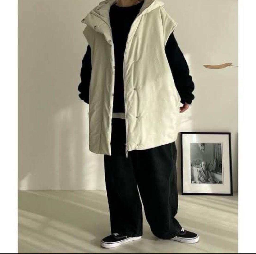 ジャケット・アウター YuyuuCOCOON COAT PADDING VEST