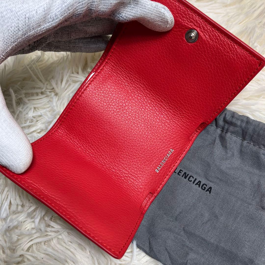 【新品同様】 バレンシアガ ペーパーウォレット コンパクト