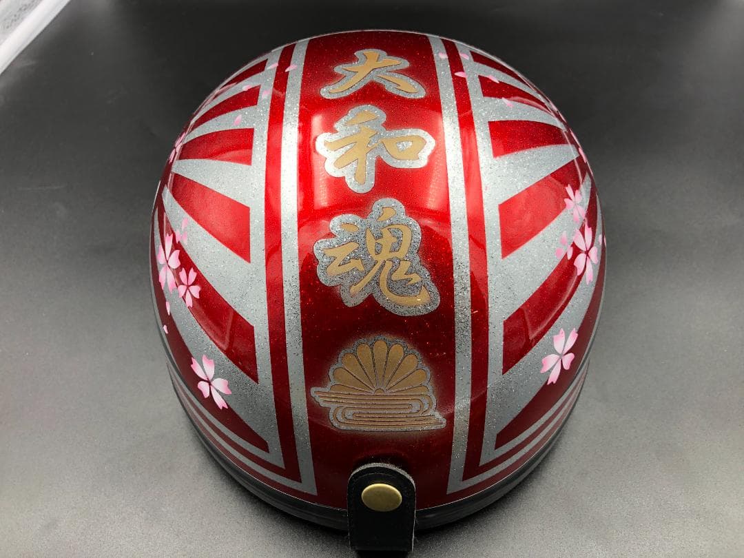 コルク半　カスタム　富士日章　キャンディレッド　ラメ　桜　高級クリヤ送料無料