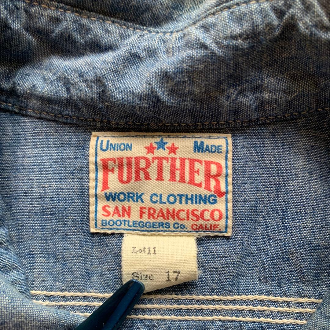 【希少】BOOTLEGGERSシャンブレーシャツSNOOPY刺繍 Fordパッチ