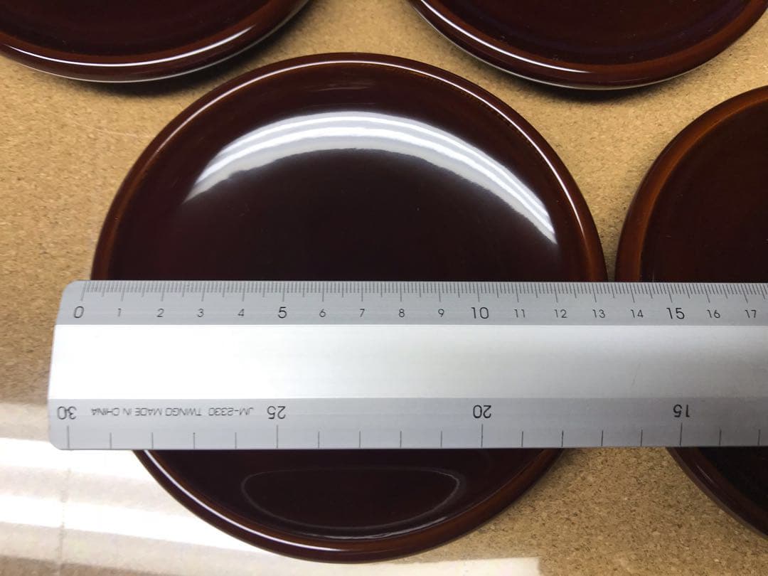 高級 本溜漆 銘々皿 天然木 未使用品 送料込み