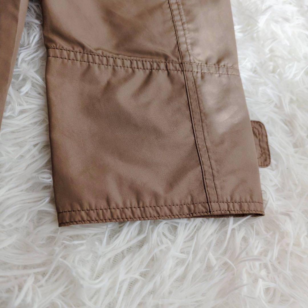 バーバリーロンドン トレンチコート フード ベルト 撥水 ノバチェック ベージュ