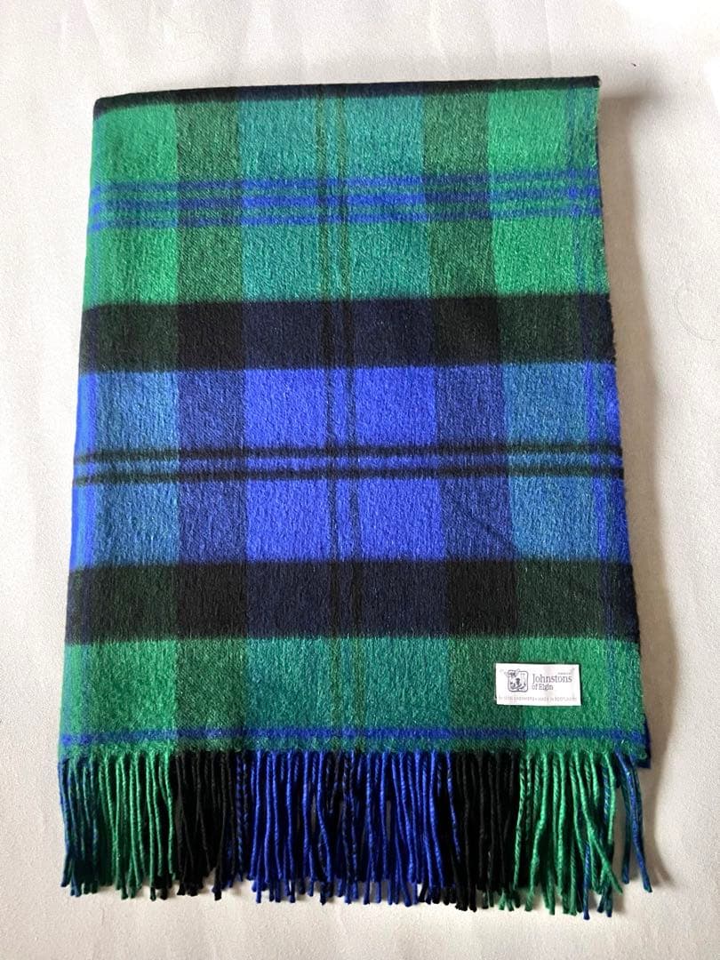 【国内正規品】ジョンストンズ　カシミア100%大判ストール　ベアード　Baird