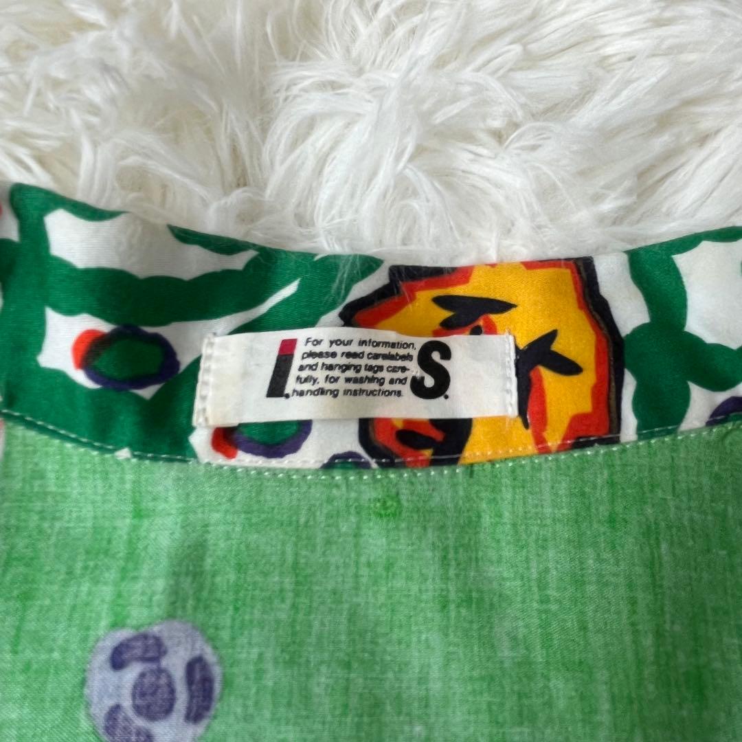 ISSEY イッセイミヤケ　花柄　アロハ　シャツ　半袖