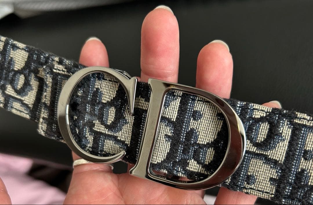 正規品 美品 Dior ベルト バックル