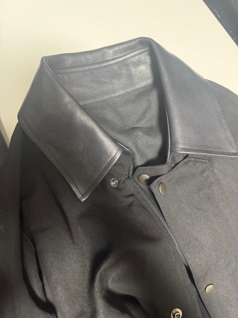 Cow Hide Collar Riding Coat Lサイズ