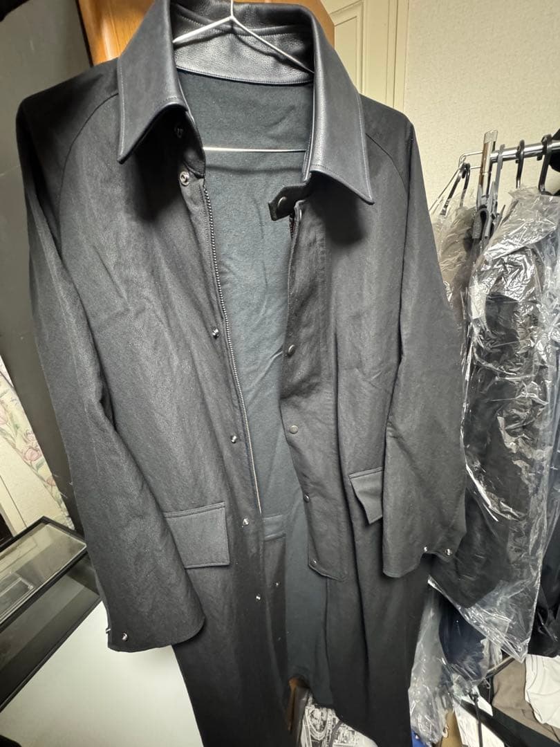 Cow Hide Collar Riding Coat Lサイズ