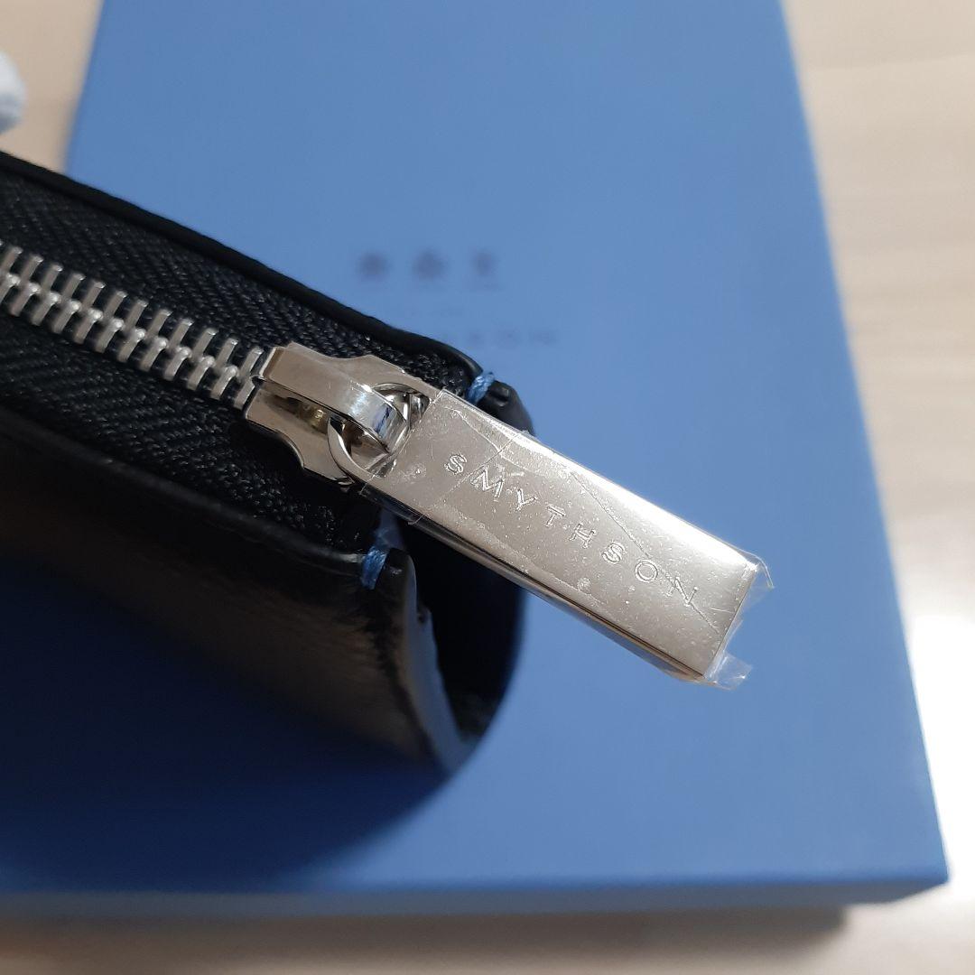 【新品未使用】 SMYTHSON スマイソン 長財布 黒 牛革 レザー 本革