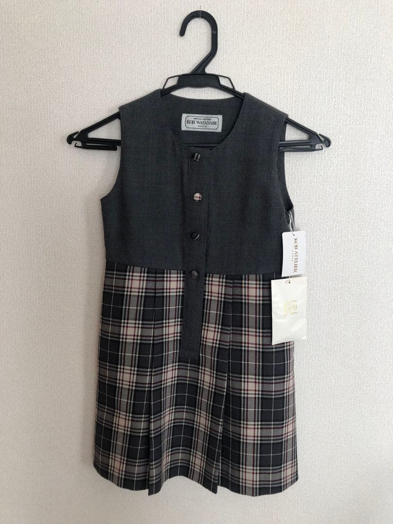 女児用子供服　110cm ノースリーブワンピース ボレロセット　コージアトリエ