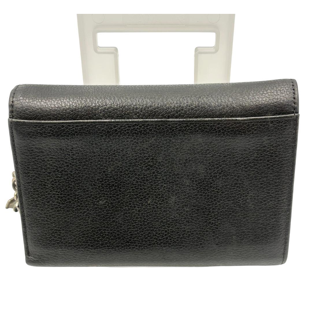 MCM ブラック 三つ折り財布
