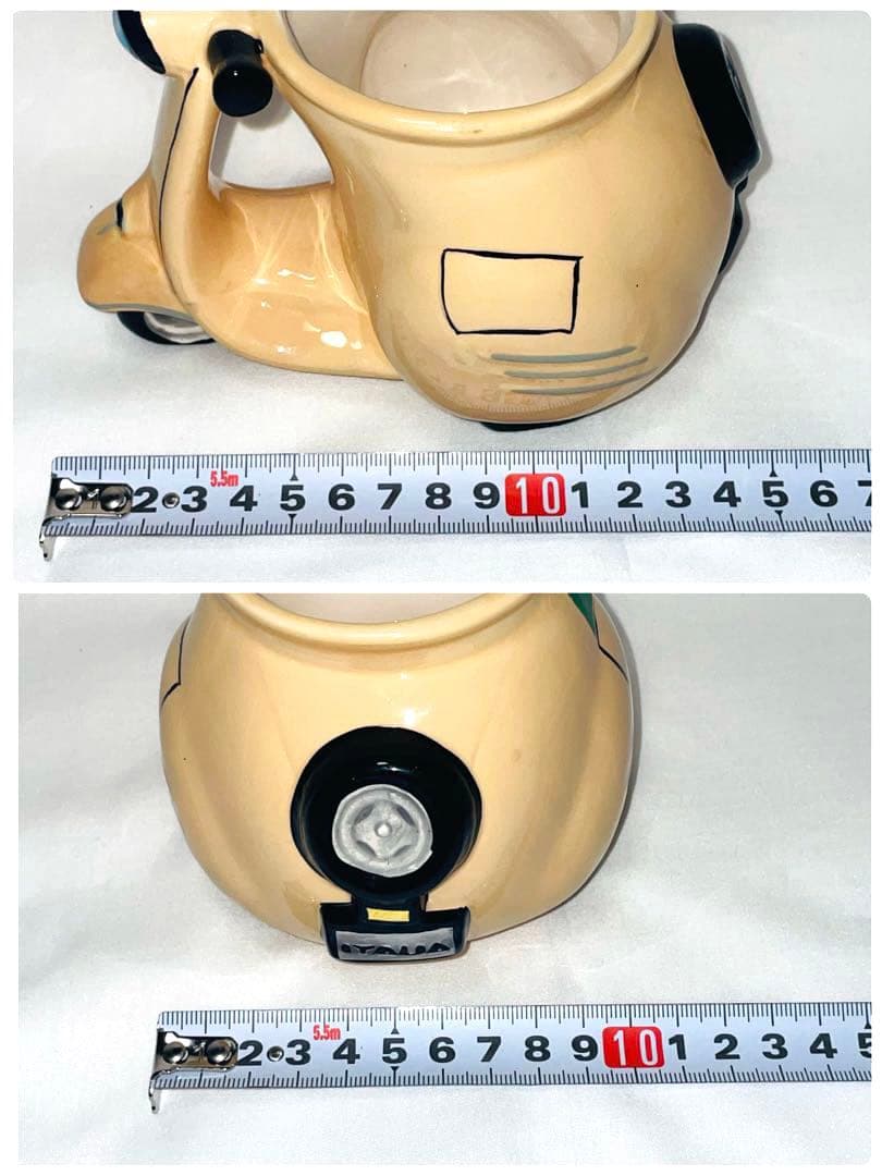 イタリア ベスパ マグ プランター　陶器
