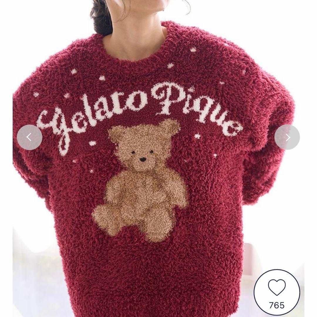 ジェラートピケ holiday ジェラートスノーベアジャガードプルオーバー