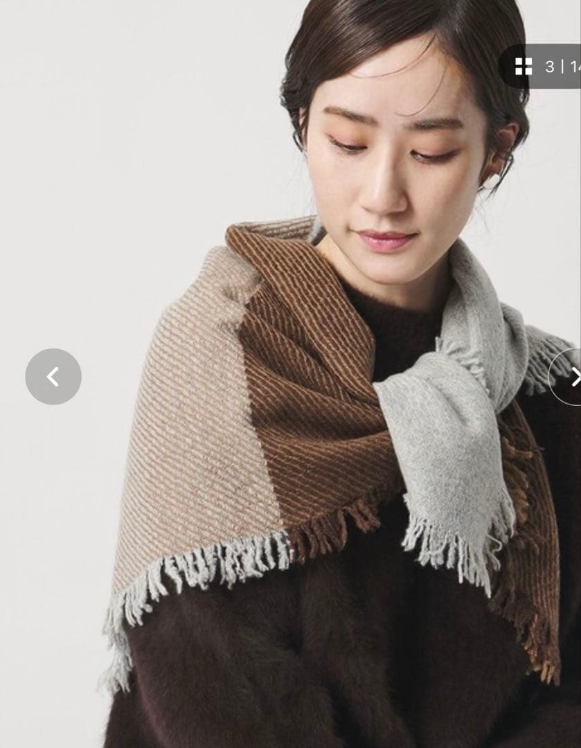 elegancese（エレガンセーゼ）カシミヤストール完売品