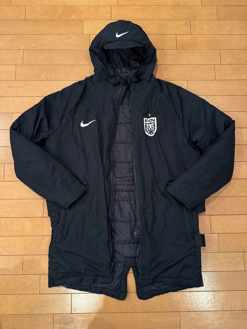 【選手支給品】北欧 FCノアシェラン NIKE ウィンタージャケット XL 黒