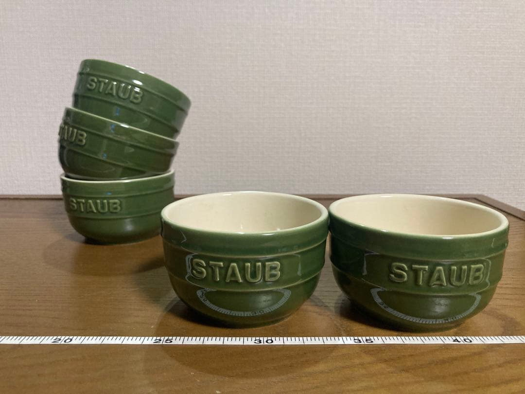 STAUB 食器セット バジルグリーン 全12点